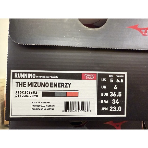 The Mizuno Enerzy Women Size 6.5 Men's Size 5 - Picture 6 of 6